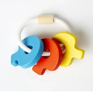 Baby Key Rattle – Chiavi Sonaglio- Plan Toys